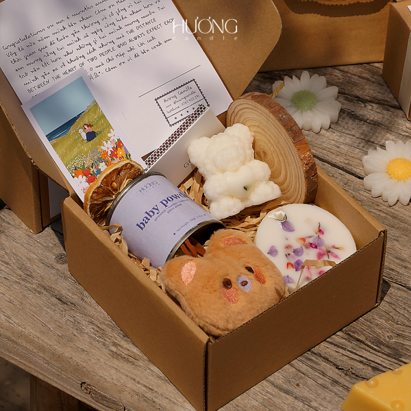 Set Quà Tặng Nến Thơm Hũ Thiếc – Set Quà Tặng Cá Nhân Hóa S2